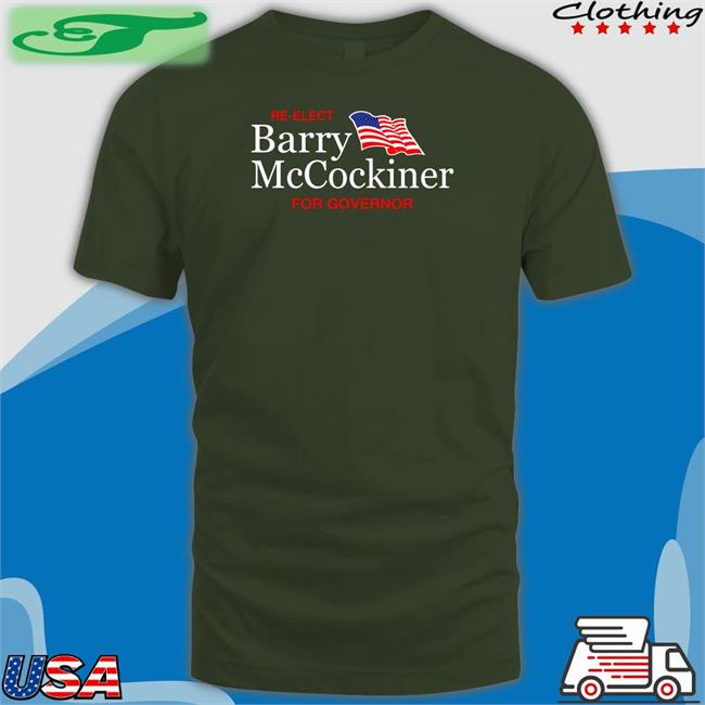 Re-Elect Barry Mccockiner For Governor Hoodie