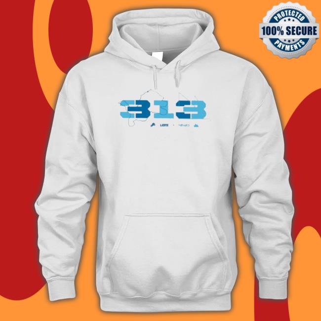 Official Ninja X Detroit Lions 313 Tee