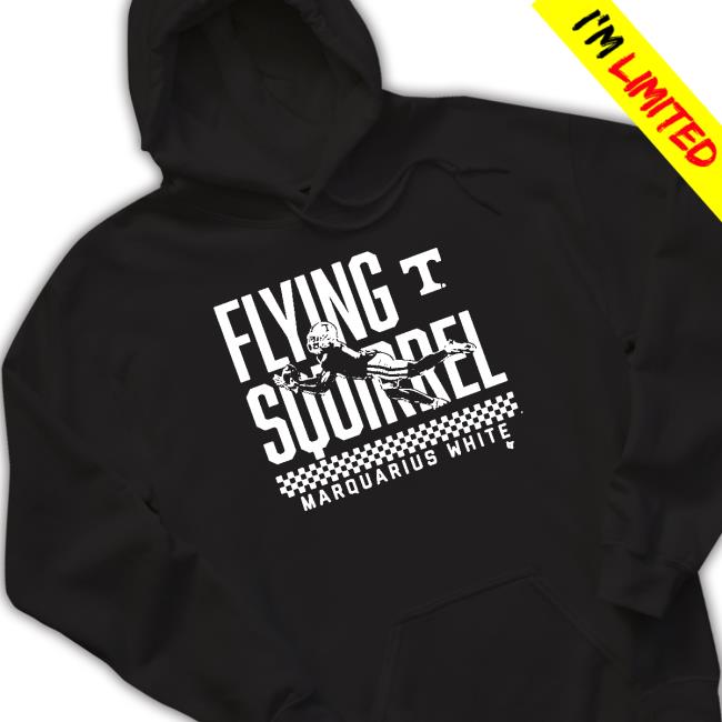 Tennessee Football: Marquarius “Squirrel” White Flying Squirrel T-Shirt