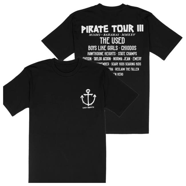 Official Emo's Not Dead Merch Store Pirate Tour Iii Hoodie