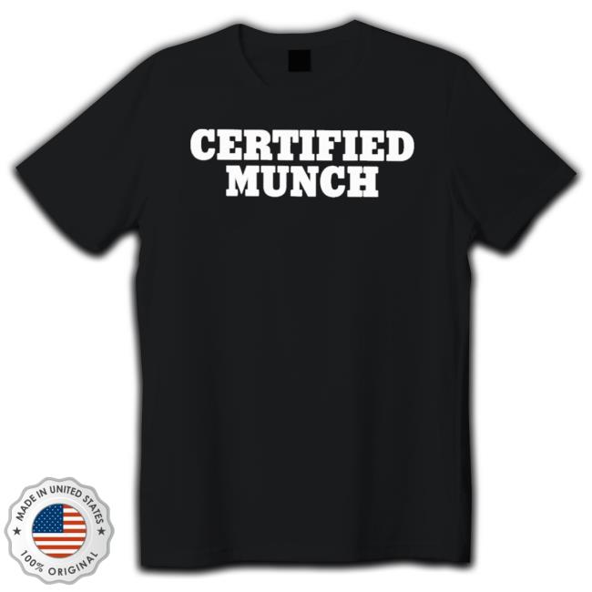 Aidan Kowal Certified Munch shirt, hoodie, tank top, sweater and long sleeve t-shirt