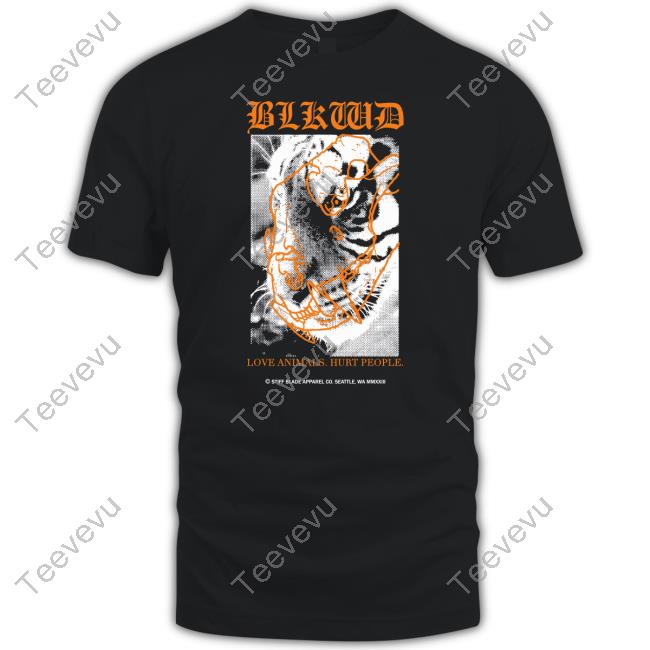Stiffblade Kevin Blackwood Love Animals Hurt People Hoodie
