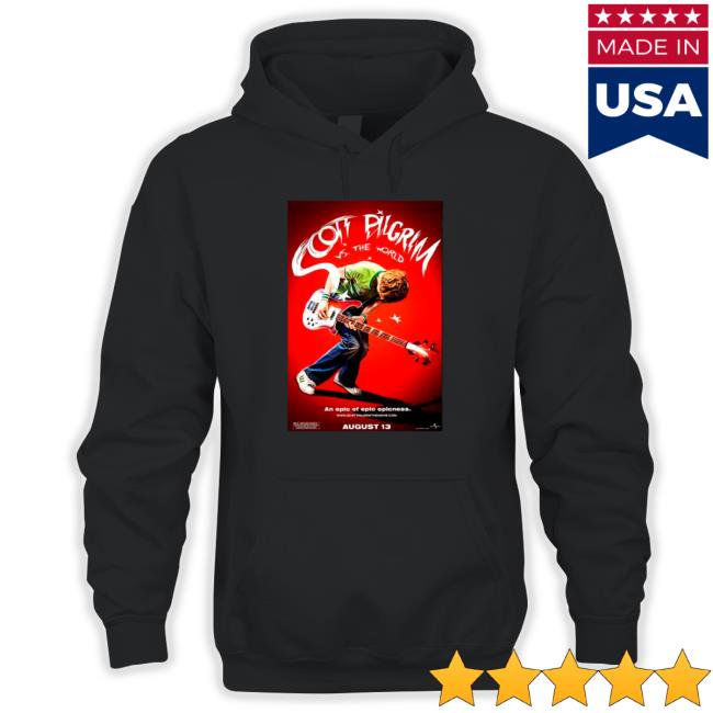Official Scott Pilgrim Vs The World Movie Poster shirt Official Scott Pilgrim Vs The World Movie Poster shirt, hoodie, tank top, sweater and long sleeve t-shirt
