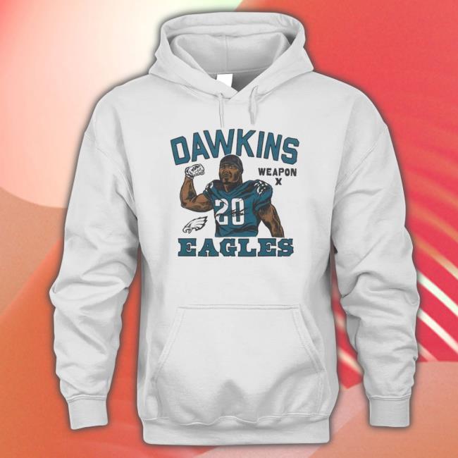 Philadelphia Eagles Brian Dawkins Weapon Sweaters Philadelphia Eagles Brian Dawkins Weapon Tee