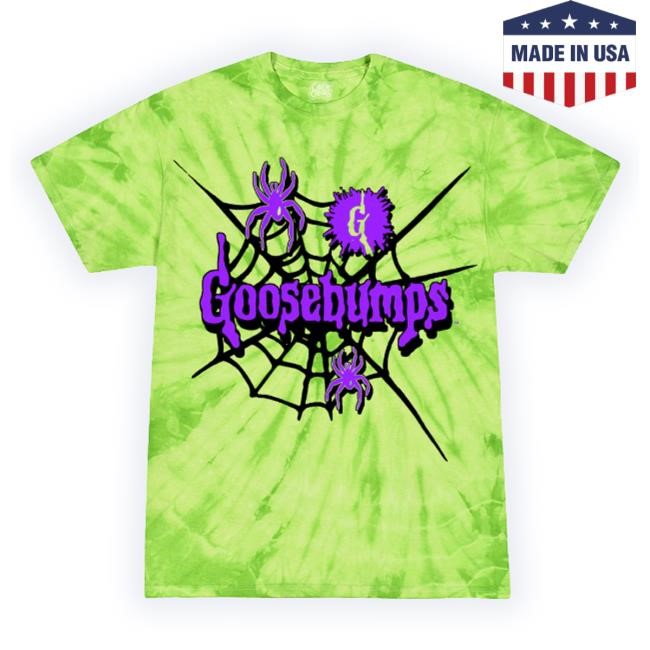 Goosebumps 90S Book Fair - Tie-Dye T-Shirt Cavitycolors Store Merch T-Shirt