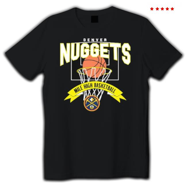 Denver Nuggets Tommy Jeans Tim Backboard Mile High Basketball shirt