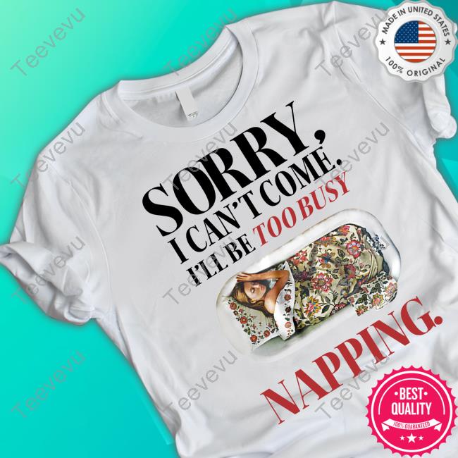 Vintagefantasymag Merch Sorry I Can't Come I'll Be Too Busy Napping Long Sleeve T Shirt