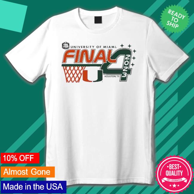 Miami Hurricanes Blue 84 Women’S 2023 Ncaa Men’S Basketball Tournament March Madness Final Four Oversized Shirt