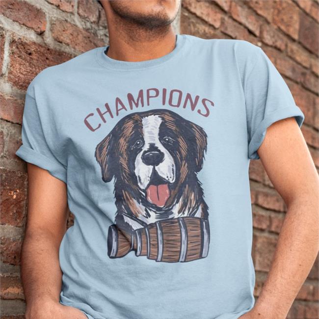 Barstoolsports Col Dog Champs Tee