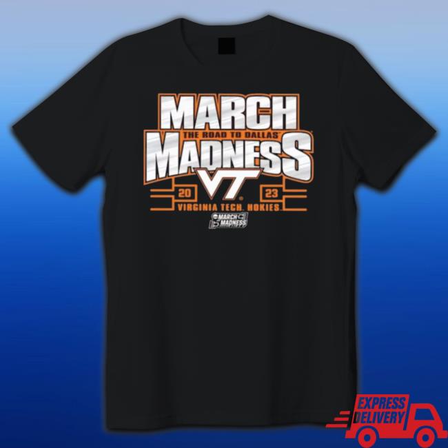 Virginia Tech Hokies Blue 84 2023 Ncaa Women’S Basketball Tournament March Madness Shirt