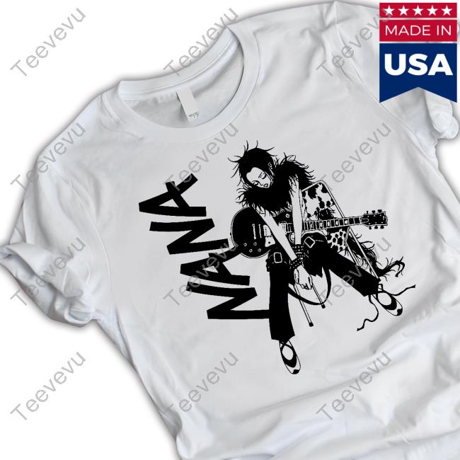 Nanasect Nana Osaki Guitar Tee Shirt 8Files