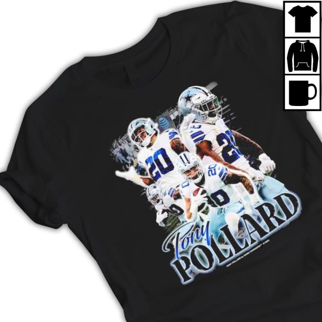 Tony Pollard By Game Changers 2023 Hooded Sweatshirt