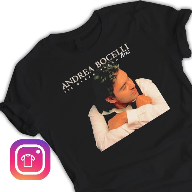 1998 Andrea Bocelli Vintage Aria The Opera Album Tour Hoodie