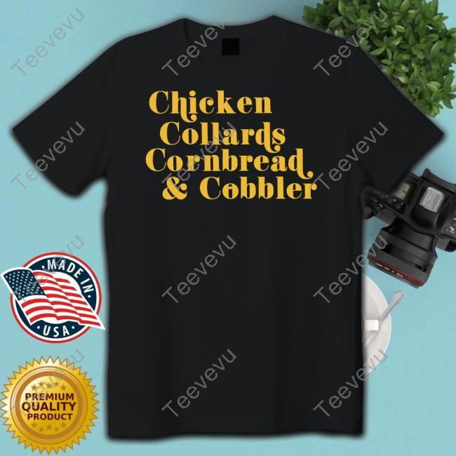 Official Chicken Collards Cornbread & Cobbler T-Shirt