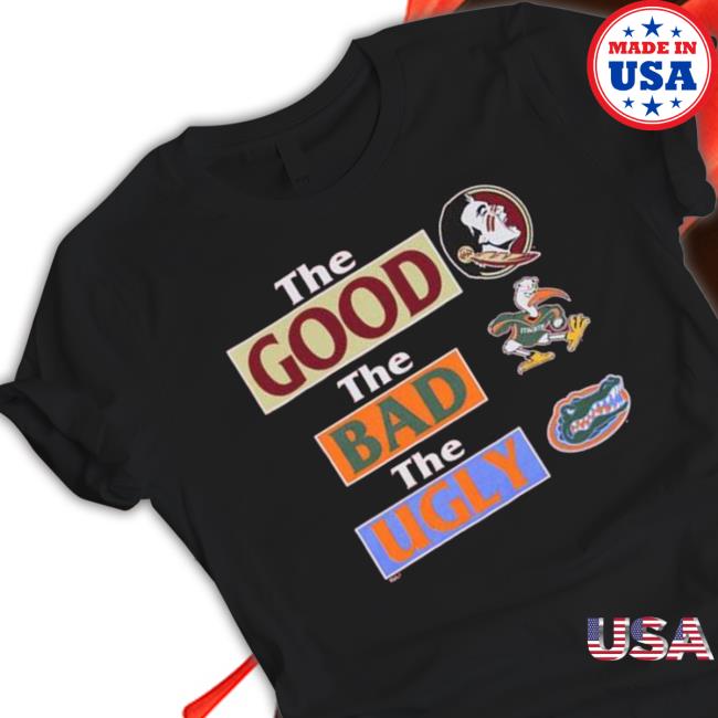 Florida State Seminoles The Good The Bad Florida Gators The Ugly Hoodie