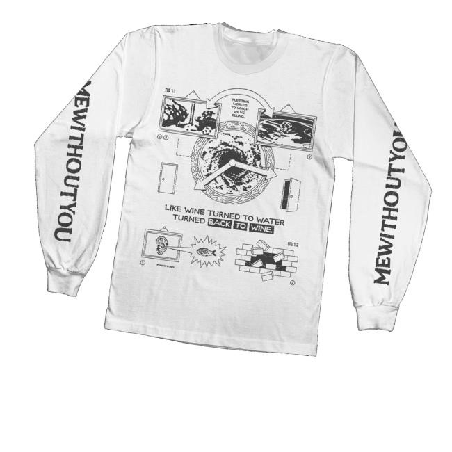 Mewithoutyou Merch Paper Fires Sweatshirt