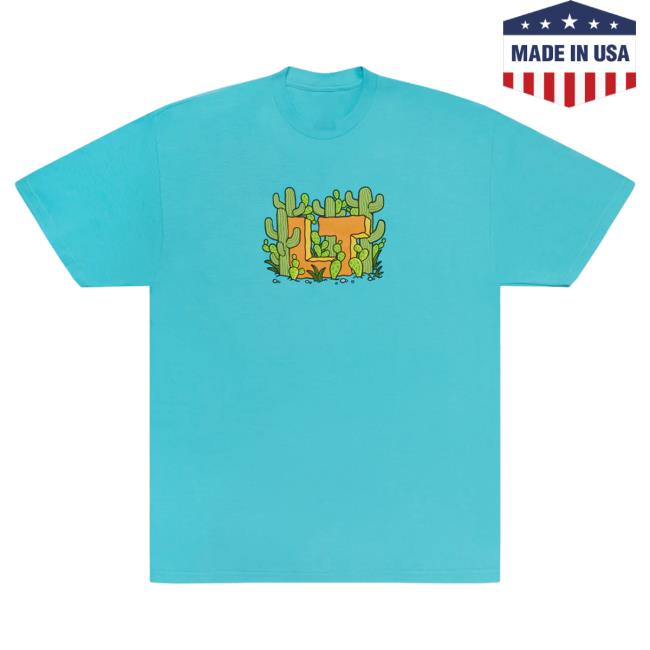 Official Sturniolo Triplets Merch Let's Trip Cactus Pullover Sweatshirt Teal SturnioloTriplets Clothing Shop Sturnioloclothing