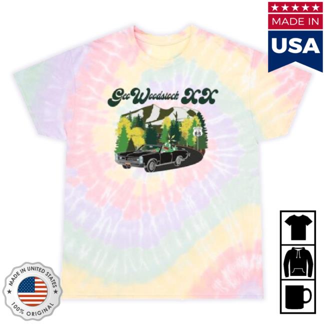 Official Geowoodstock Merch Store Gwxx/Gto Tie-Dye Classic Shirt Geowoodstock Shop