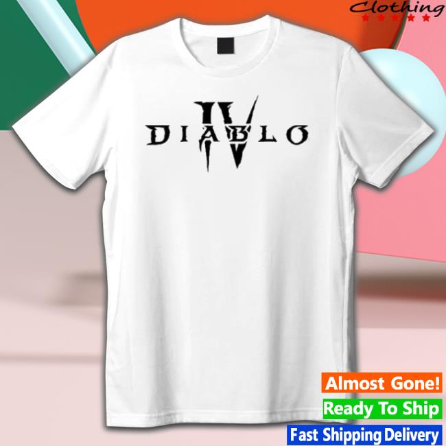 Diablo Iv Heavy Weight Patch Bourgogne Shirt