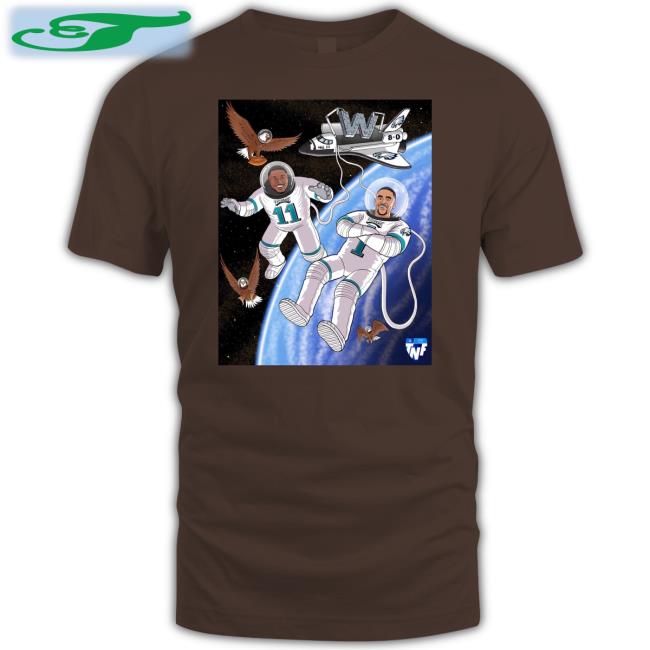 Flying High Baby Tee Aj Brown Aj Brown Flying High Baby Shirt Eagles