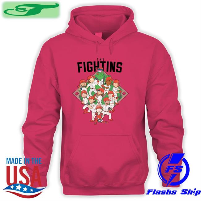 The Fightins Long Sleeve Tee Shirt Philadelphia Phillies Postseason