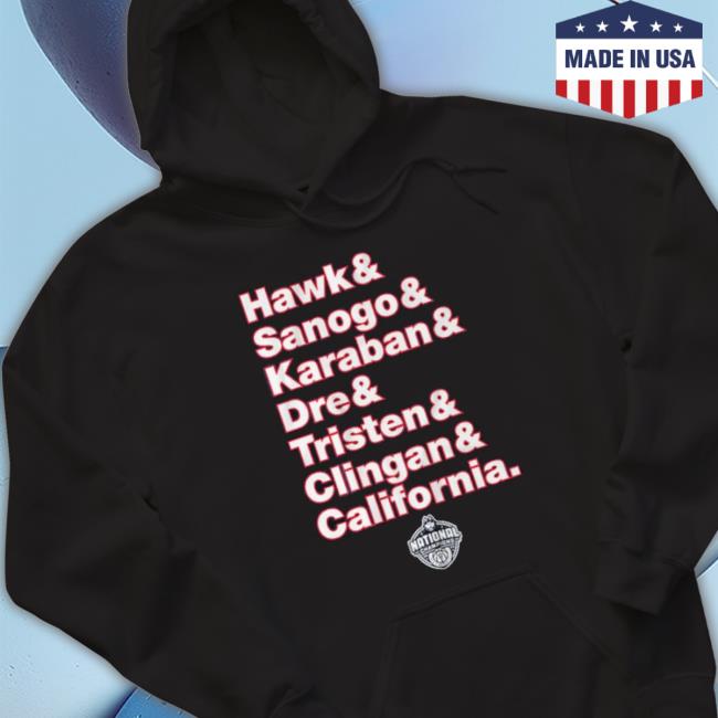 Uconn Basketball Hawk & Sanogo & Karaban & Dre & Tristen & Clingan & California Shirt Uconn Basketball Hawk & Sanogo & Karaban & Dre & Tristen & Clingan & California shirt