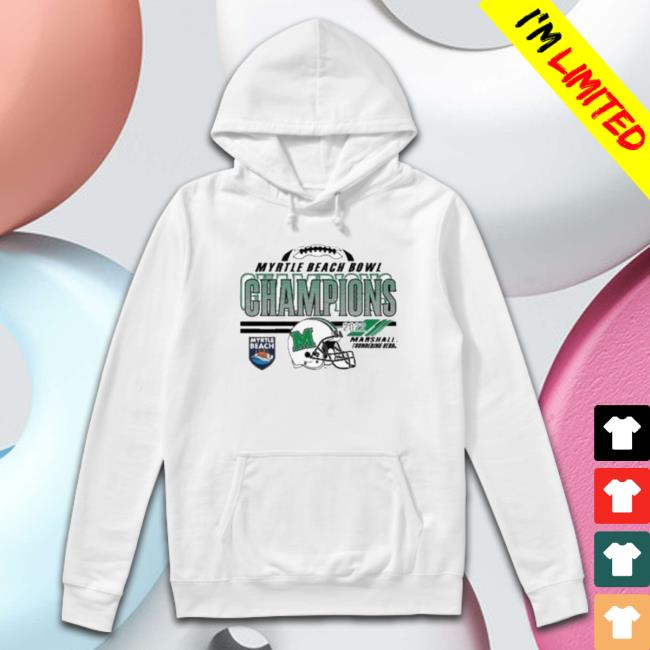 Official Marshall University Football 2022 Myrtle Beach Bowl Champions Shirts
