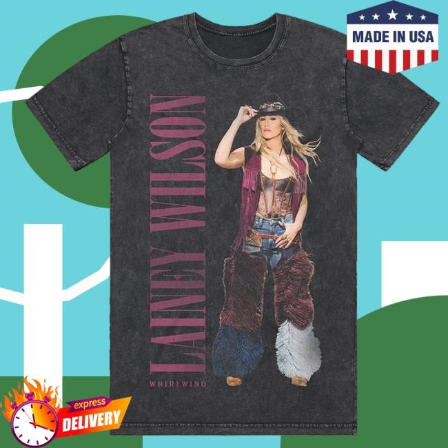 Official Lainey Wilson Merch Whirlwind Mineral Photo Hoodie