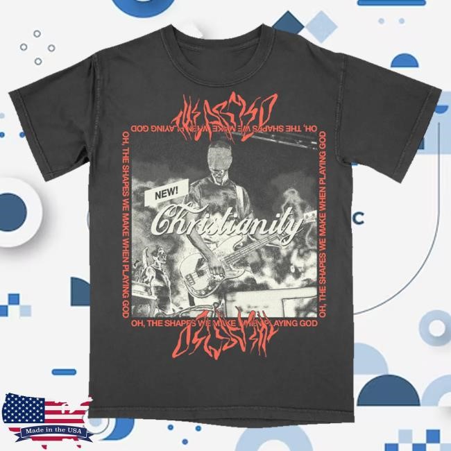 Official Hello Merch The Armed. New Christianity Black Long Sleeve Shirt