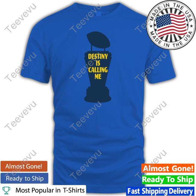 Official Destiny Is Calling Me T Shirt