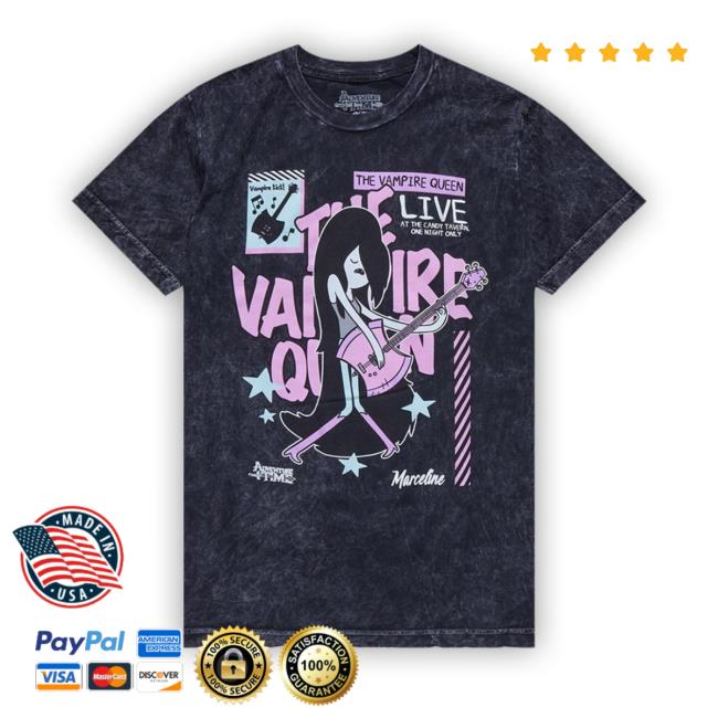 Official Adventure Time Marceline The Vampire Queen Classic Shirt