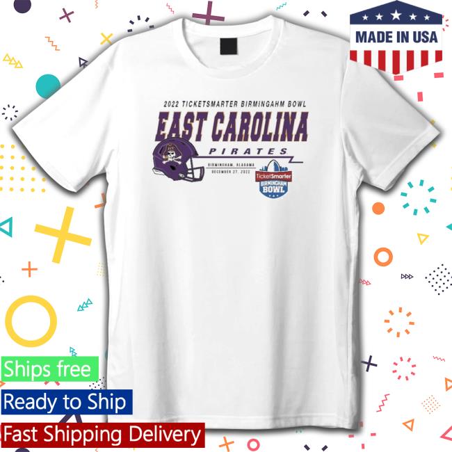 2022 Ticketsmarter Birmingham Bowl East Carolina Pirates Sweatshirts