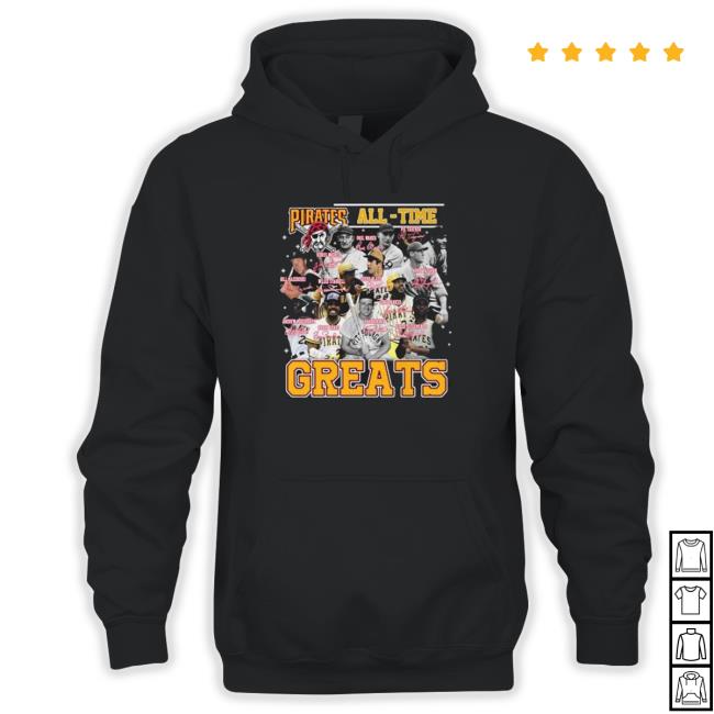 Pittsburgh Pirates All-Time Greats Signatures Vintage Sweaters