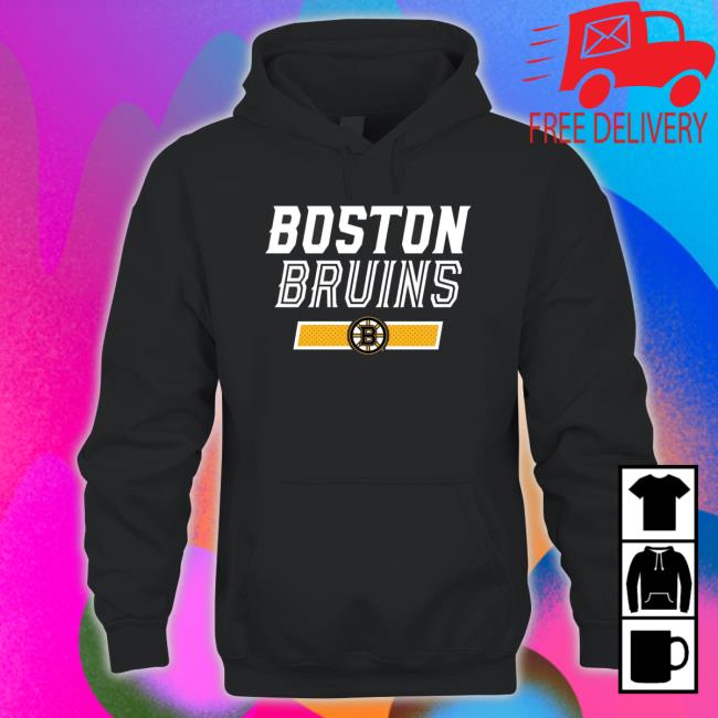 Boston Bruins Levelwear Black Richmond Undisputed Hooded Sweatshirt Boston Bruins Levelwear Black Richmond Undisputed Tee