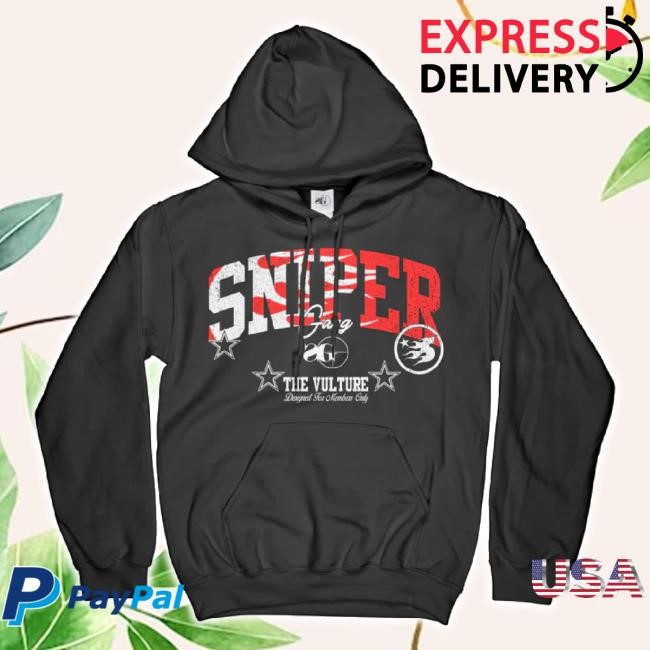 Original The Vulture T-Shirt Sniper Gang Apparel Shop Merch Store