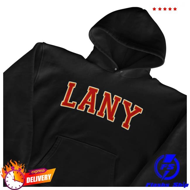 Lany Merch Store Lany Varsity Zip Up Hooded Sweatshirt