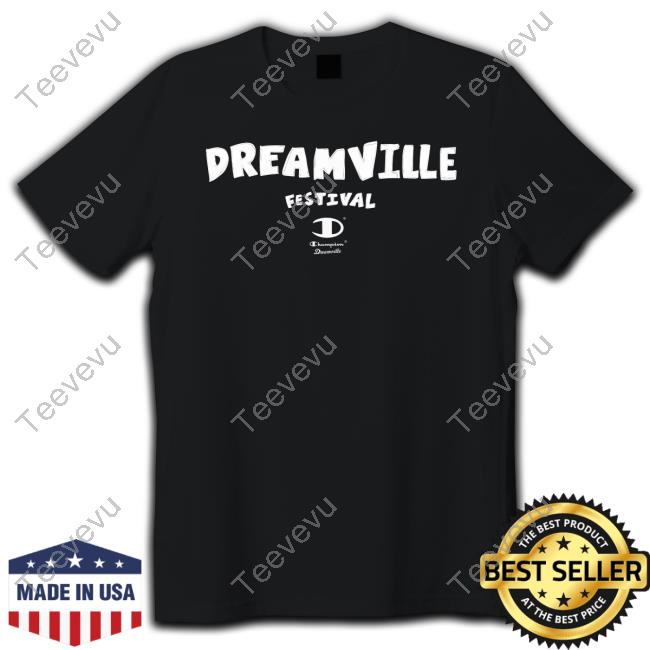 Dreamville Festival 2024 Cloud Guy Black Po T Shirt
