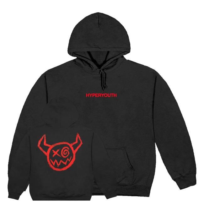 Joey Valence & Brae Merch Shop Store Hyperyouth Black Long Sleeve Shirt