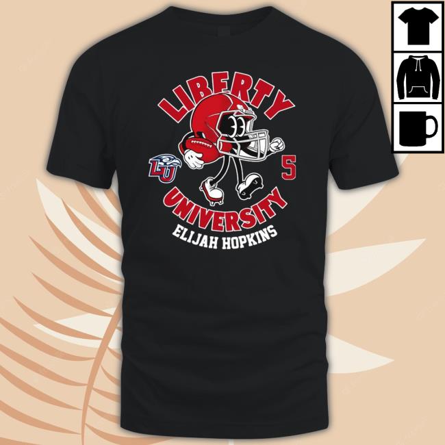 Original Liberty Flames Elijah Hopkins 2023 NCAA Football Tank Top