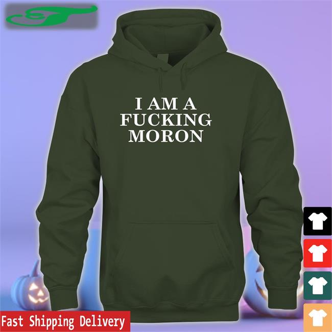 Jon Cooper I Am A Fucking Moron Hoodie I Am A Fucking Moron Hat