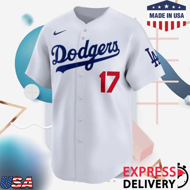 Shoe Palace Los Angeles Dodgers Shohei Ohtani 17 Baseball New Shirt