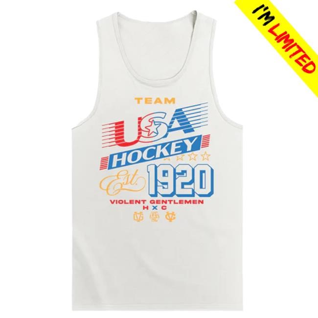Violent Gentlemen Commence Usa Tank Top Tee