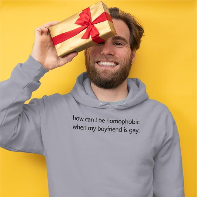 Theoduorr How Can I Be Homophobic When My Boyfriend Is Gay Shirt