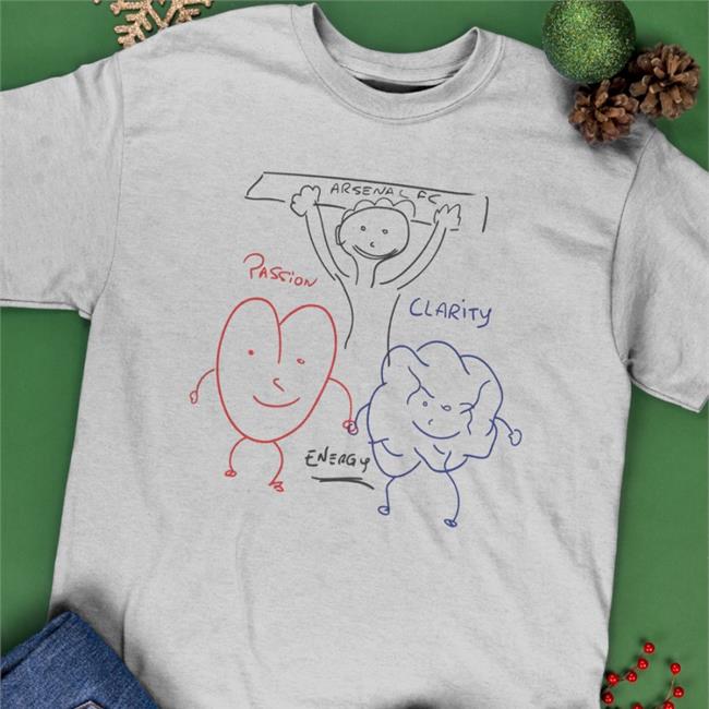 Arsenal Fc Passion Clarity Energy Tee