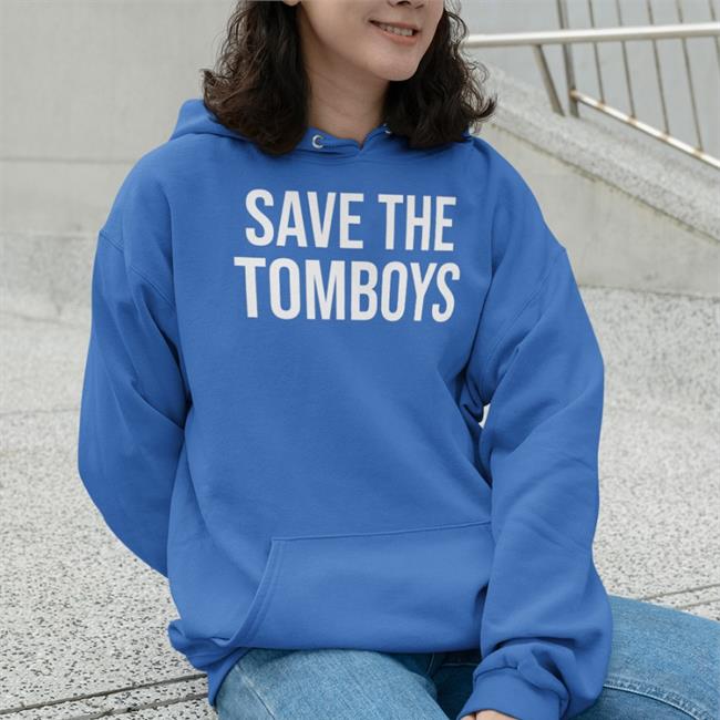 Save The Tomboys Hooded Sweatshirt