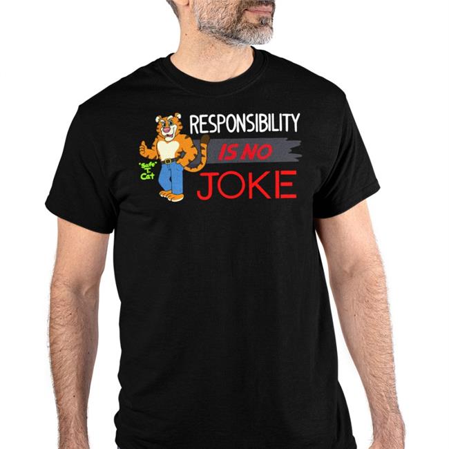 Javigameboy Responsibility Is No Joke T Shirts