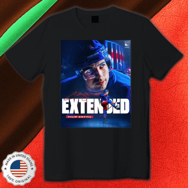 Filip Chytil Extended New York Rangers Signature shirt