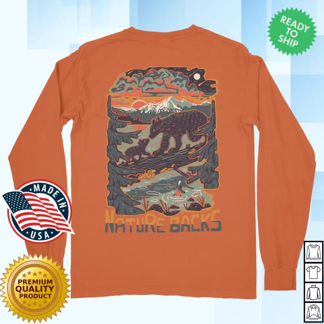 Official Nature Backs Merch Store Wild Long Sleeve Top Shirt Harvest NatureBacks Apparel Clothing Shop