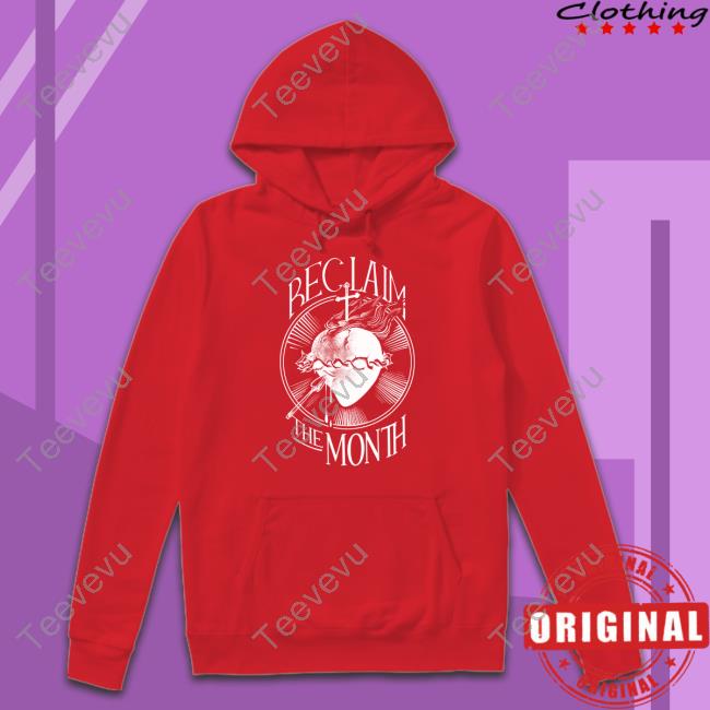 Reclaim The Month Long Sleeve Tee Shirt