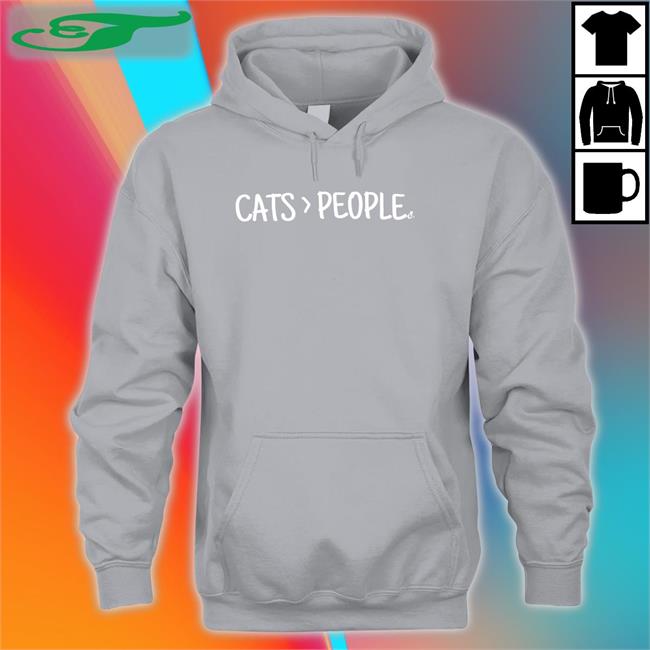 Catladybox Shop Cats Are Greater Than People Funny T Shirt